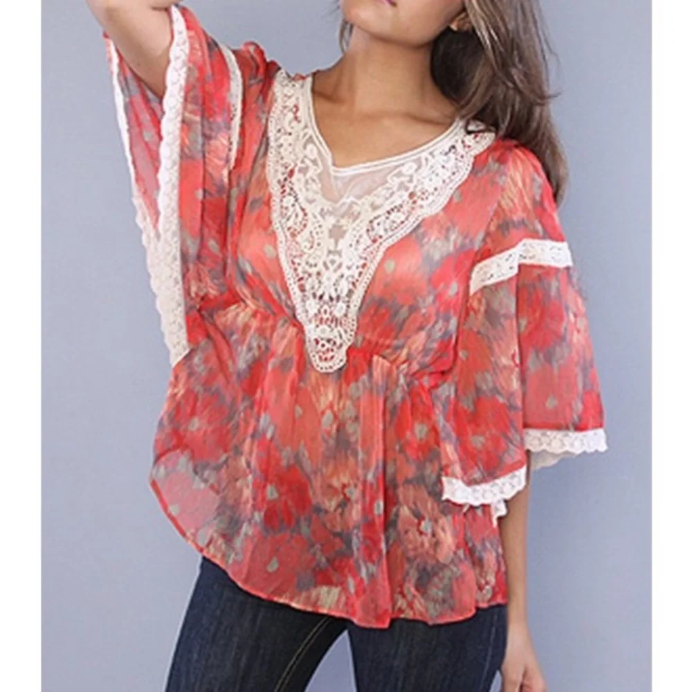 Free People Daydreamer Top Blouse